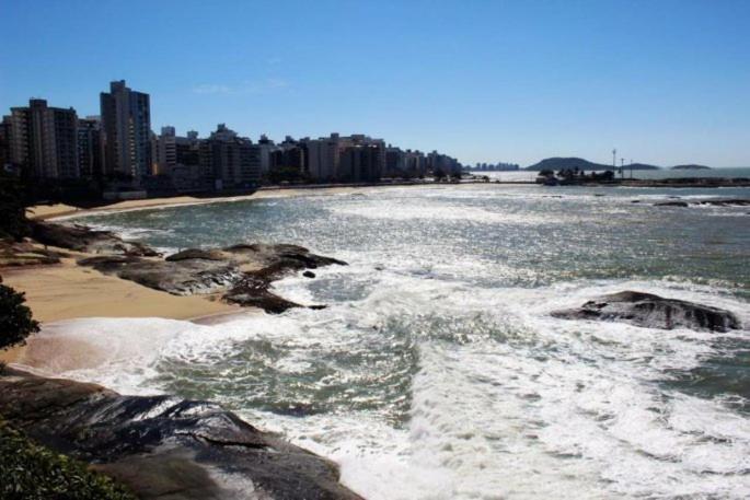 Апартаменты Janela Sobre O Mar De Гуарапари Экстерьер фото